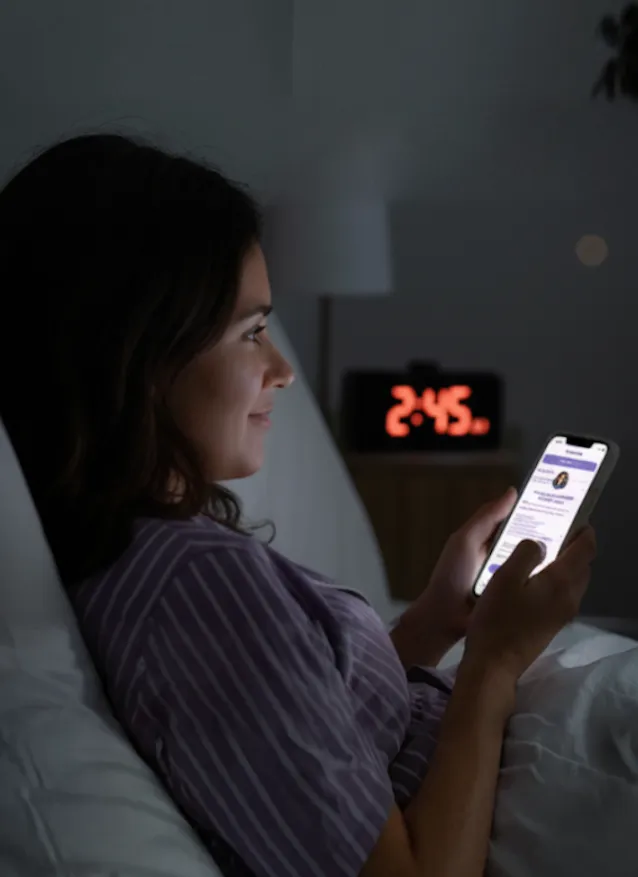 Access Sophia anytime - 2 AM breakthroughs